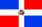 Flagge - Dominikanische Republik