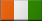 Flagge von Côte d’Ivoire (Elfenbeinküste)