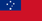 Flagge - Samoa