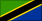 Flagge - Tansania