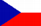 Flagge von Tschechei